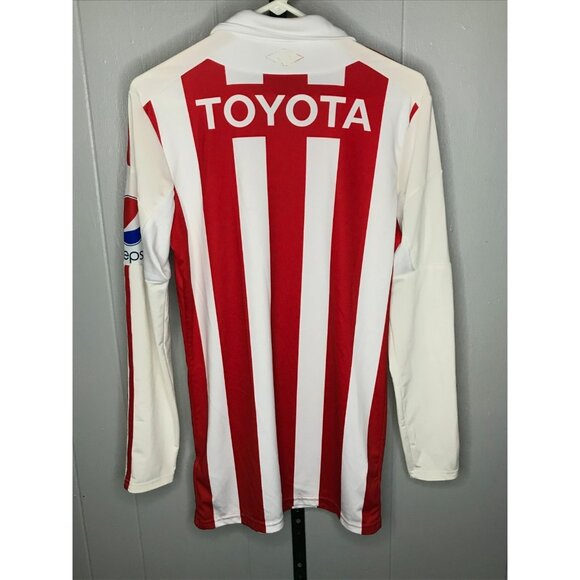 Adidas Chivas De Guadalajara 2011 Home Longsleeve Soccer Futbol Jersey Size LG - Picture 2 of 7